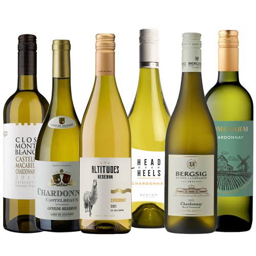 The Chardonnay Wine Case of 6 - Fast Shipping